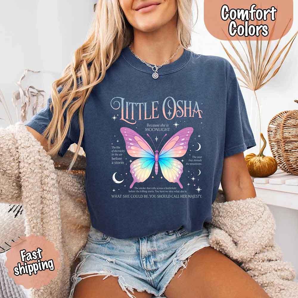 Butterfly Dreamscape Comfort Colors T-Shirt – Soft Aesthetic Tee for Women