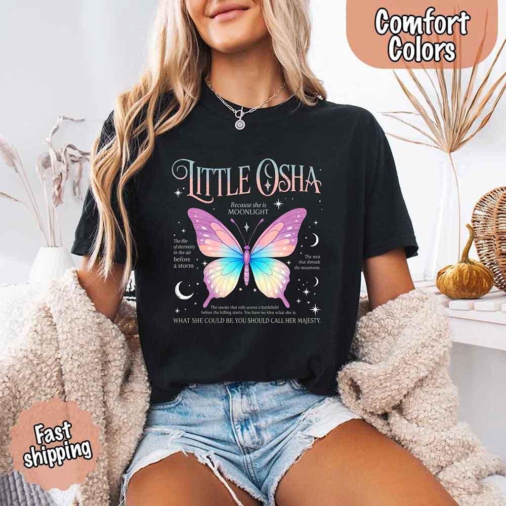 Butterfly Dreamscape Comfort Colors T-Shirt – Soft Aesthetic Tee for Women