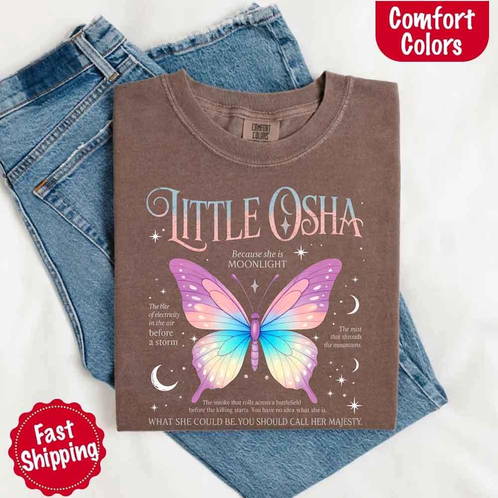Butterfly Dreamscape Comfort Colors T-Shirt – Soft Aesthetic Tee for Women