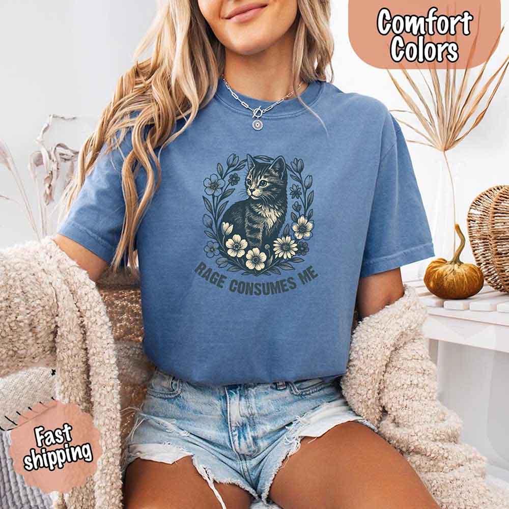Rage Consumes Me Comfort Colors Shirt – Funny Meme Tee
